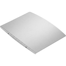 Stainless Steel Cutting Board with Lip for Food Prep  Non Chopping