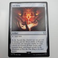 Sol Ring The Lord Of The Rings Commander 0284 mtg Magic the Gathering LotR