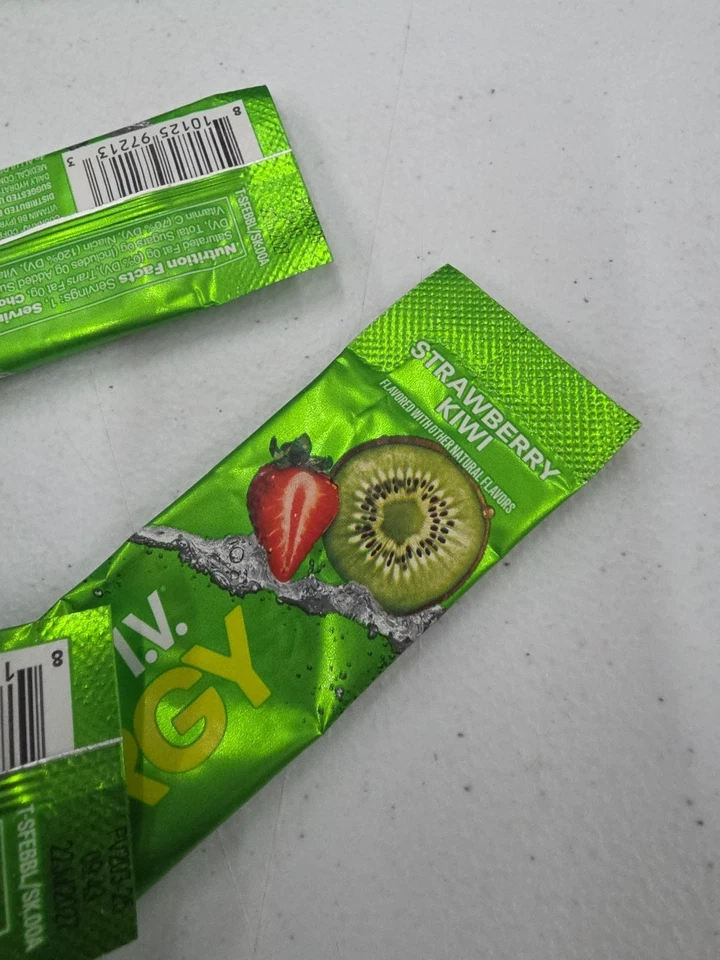 Multiplicador de energía líquido IV limonada mora fresa kiwi 26 paquetes SIN AZÚCAR Foto 3 de 4