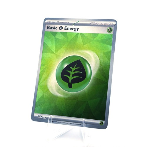 Pokemon SVE Basic Grass Energy 009 Reverse Holo - Picture 2 of 24