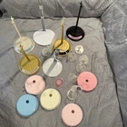 VTG Barbie Or Tonner 12 Inch Doll Stands 1990’s. Some LE Large Lot