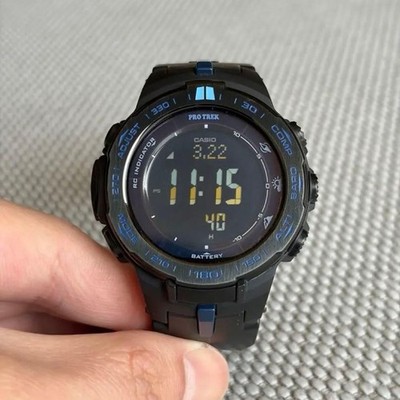 Casio Pro Trek PRW 3100Y Solar Watch Mens Outdoor Timepiece