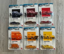 Hot Wheels 2026 Pantone A Assortment Silver Series Set of 6 Cars, JKY47-956A