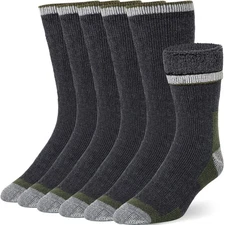 Wool Socks for Men Women Merino Thermal Warm Cozy Winter Fuzzy Boot Sock ML