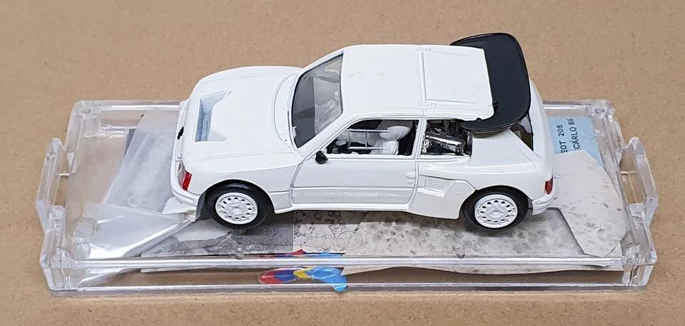 Vitesse масштаб 1/43 302 - Peugeot 205 Turbo Evo 2 Monte Carlo 1986 - Изображение 4 из 4