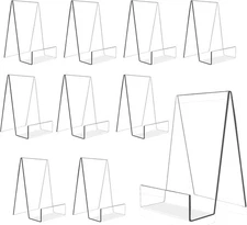 6/8/10x Acrylic Display Stand Book, Plate, Phone, Tablet Retail Cookbook Holder