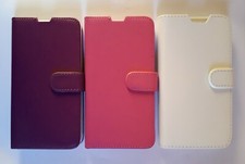 Book, wallet style PU leather flip phone case, cover to fit Nokia Lumia 640