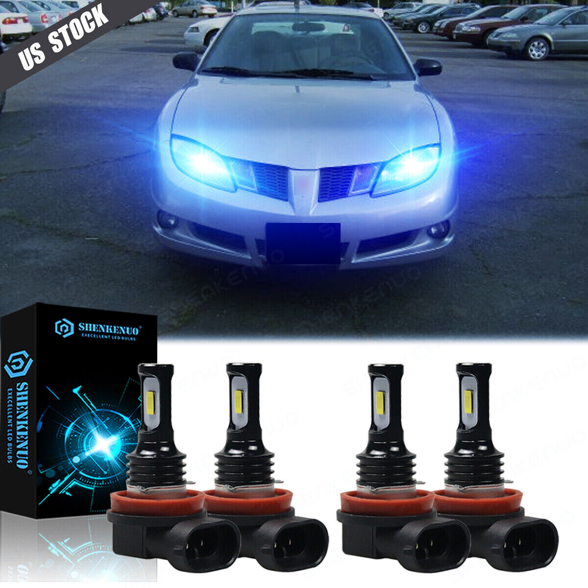 Chevrolet S10 Headlight Bulbs 1994-2004 (100W 12000LM Chevrolet S10 Headlight Bulbs 1994-2004 (100W 12000LM
