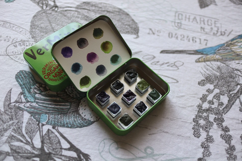 Color Shifting - Daniel Smith Watercolor Set of 9 - Image 2 of 4