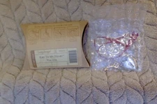 Longaberger Woodcrafts Tie on "Key To My Heart" # 28003 - New in Box