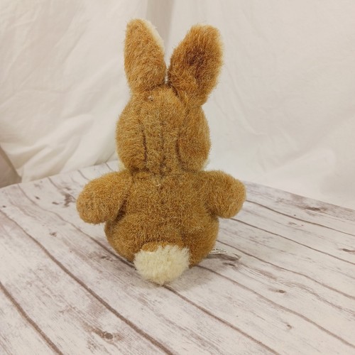 De Colección Géminis No Amigos Suaves Durmiente Conejo Conejo Bronceado Marrón Peluche 7" - Imagen 5 de 8