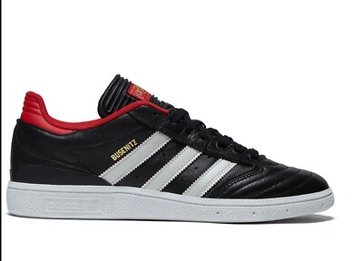 Size 8 - adidas Busenitz Black Zero Metallic Scarlet