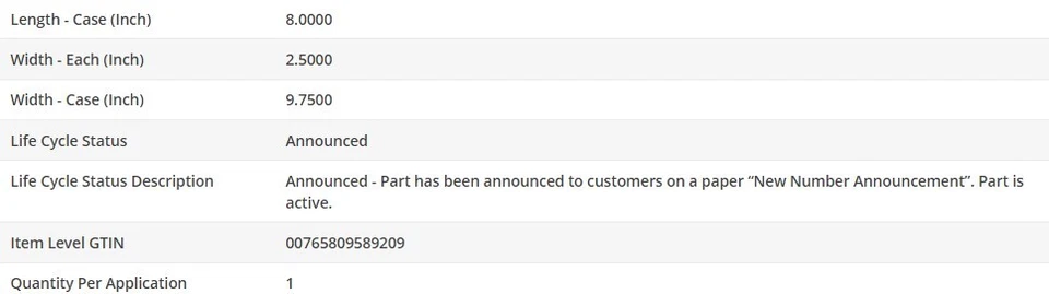 Filtro de aceite tipo OEM WIX para VOLVO 142 1969-1974 L4-2,0 L Foto 4 de 4