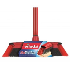 Besen 2in1 Vileda DuActiva Classic Bürste mit Schwamm  und Stiel 130cm