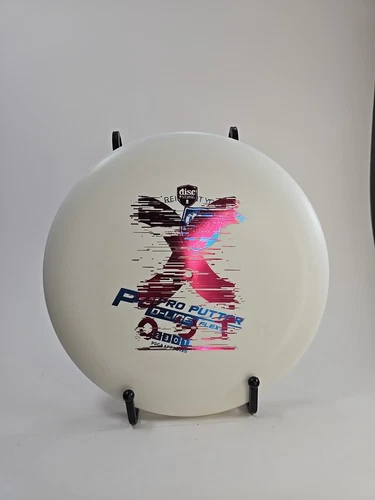 Discmania P2 D-line Flex 2 P2 Pro Putter Golf Disc 176g White Xout Red/blue Foil
