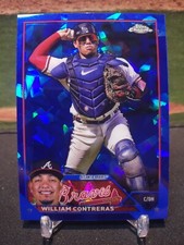 2023 Topps Chrome Sapphire William Contreras Atlanta Braves #68