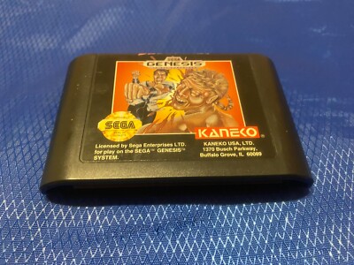 Deadly Moves (Sega Genesis, 1992) tested