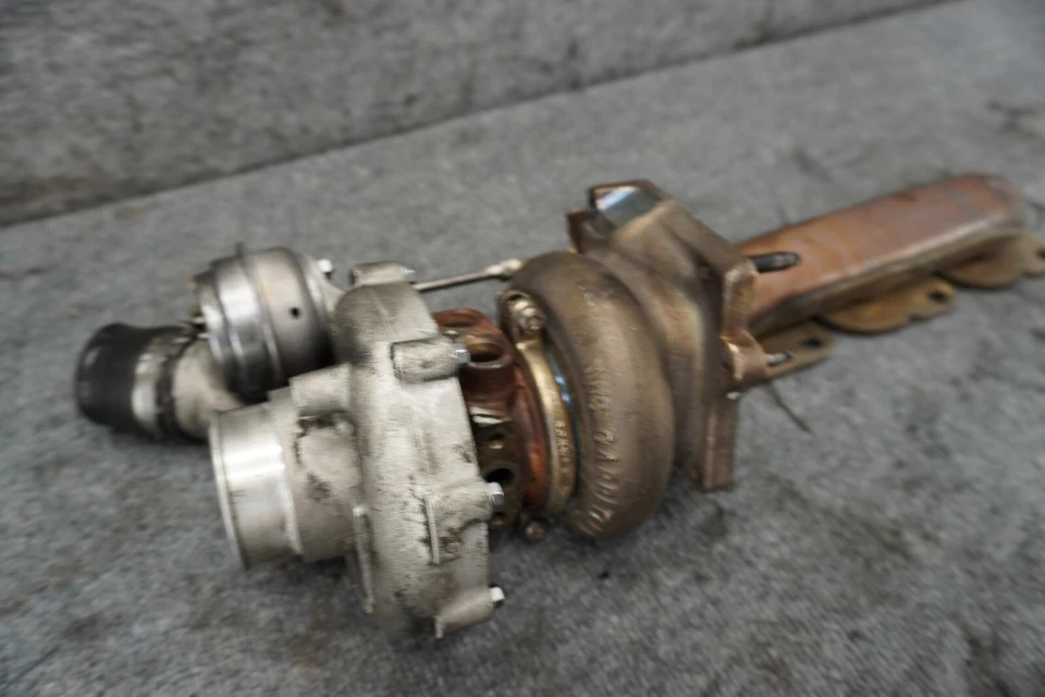 Cargador turbo motor lado izquierdo mercedes x166 w166 ml63 gl63 e63 m157 oem Foto 3 de 4