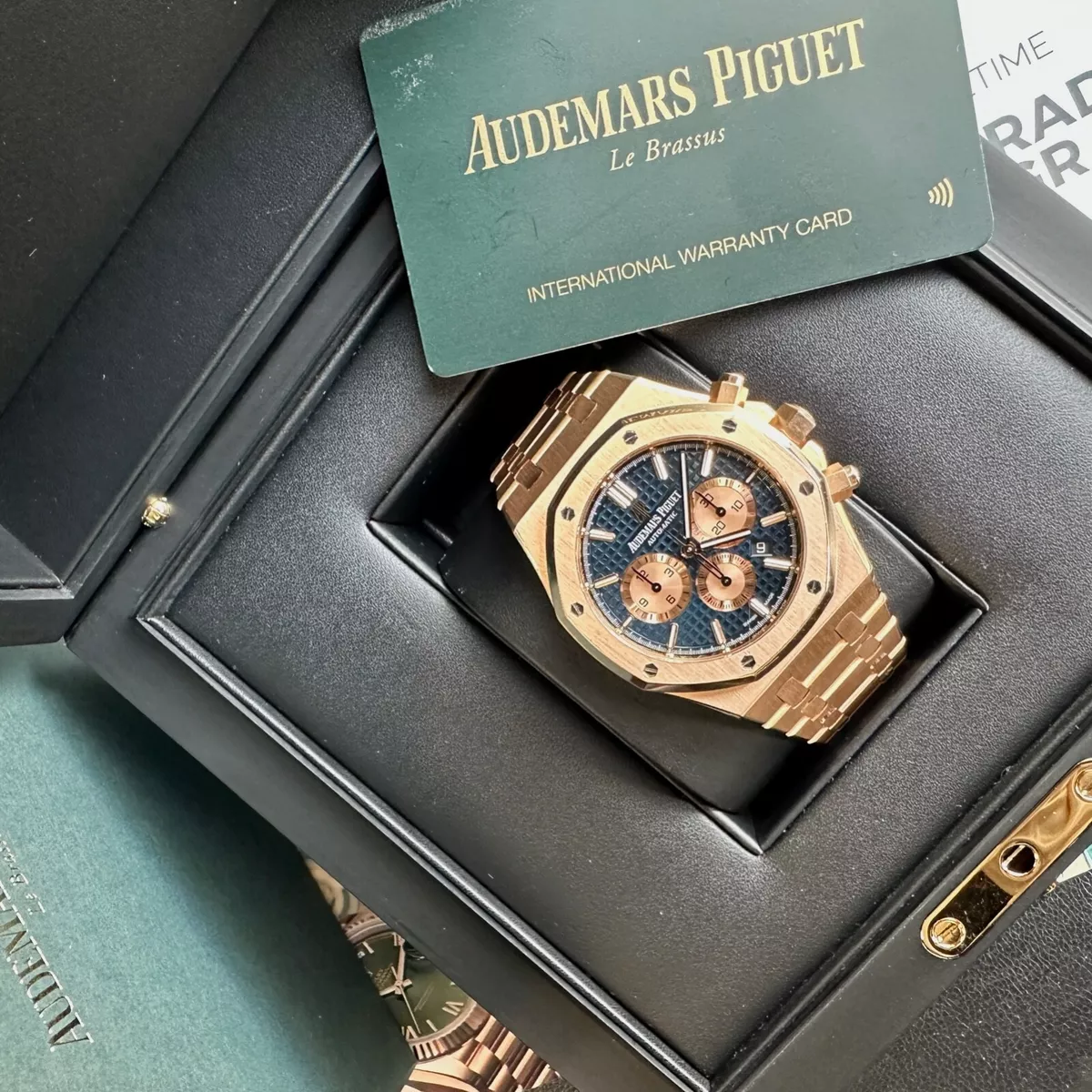 Audemars Piguet Royal Oak Chronograph 41mm Steel Blue Dial 26240ST.OO.1320ST.05 | Luxury Watches | AP