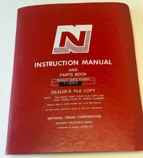 National Crane  Series 4 Truck Mounted Crane Owners Manual & Parts