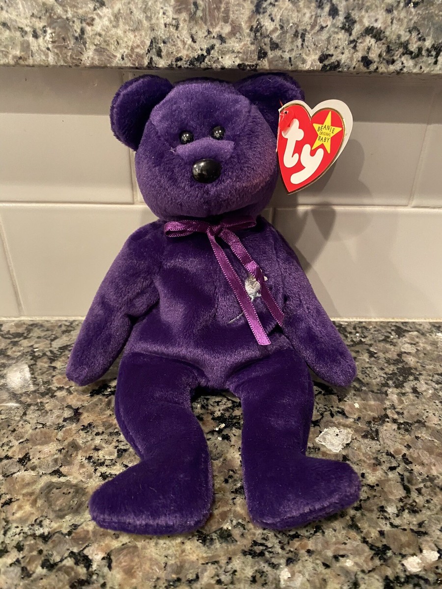 NEW Princess Diana Beanie Baby 1st Edition RARE 1997 Pellets