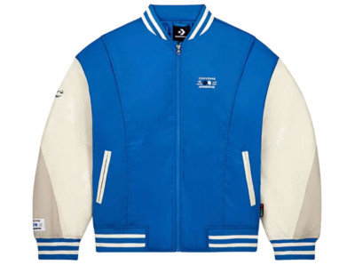 【ADERERROR】 Jacket Product. ADERERROR × Converse Shapes Varsity Jacket Cobalt 2XL | eBay