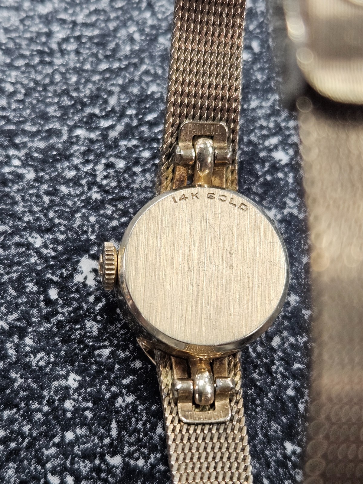 Vintage 14k gold ladies omega watch eBay