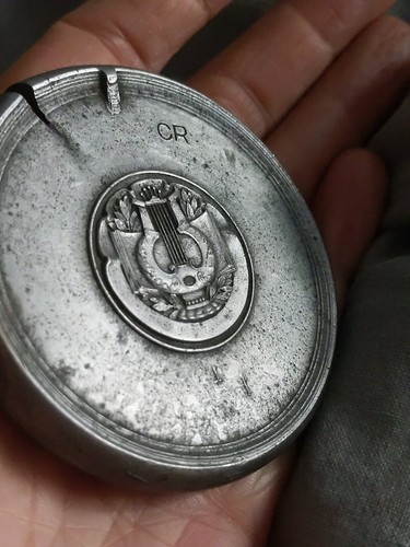 Antique Vintage Jewelry Mold Die Hub Hob Steel Stamp Original positive music - Picture 2 of 4