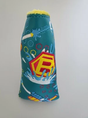 New Bettinardi Tour Issue Blue Super Soaker Blaster putter headcover cover