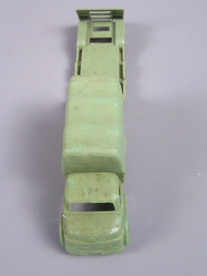 C144 Noreda Francia Mercedes Militare + Rimorchio Giocattolo Bazar Plastica 1:50 - Immagine 4 di 4