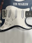 TIM MCGRAW SIGNED CUSTOM ELECTRIC GUITAR COUNTRY LEGEND JSA COA — photo 2