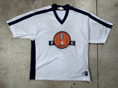 Vintage North Carolina Tarheels Basketball Warmup Jersey Style Shirt Size 2XL 
