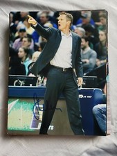 STEVE KERR GOLDEN STATE WARRIORS SIGNED AUTOGRAPHED 8x10 PHOTO COA BASKETBALL ST