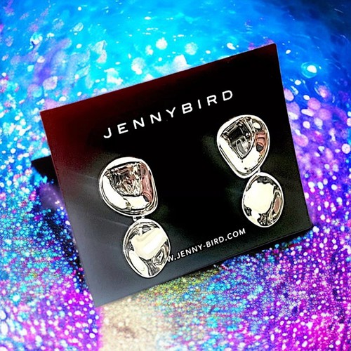 JENNY BIRD Mirthras plateado nuevo con etiquetas y bolsa antipolvo precio de venta sugerido por el fabricante 105 USD - Imagen 3 de 24