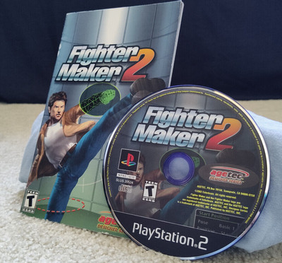 PS2 Bundle - Fighter Maker 2 & Virtua Fighter 4 (Sony PlayStation 2, 2002)
