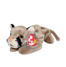 TY Plush Beanie Baby ~ Canyon The Cougar ~ 1998 #4212 ~ Retired 