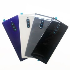 Glass Back Battery Cover Rear Door case Housing For Sony Xperia 1 SOV40 J8110
