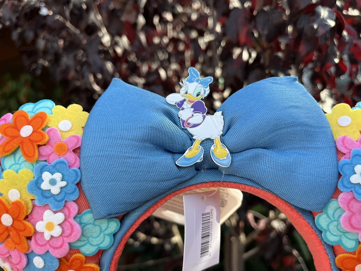 Disney Parks 2023 Daisy Duck Floral Minnie Mickey Mouse Ear  display picture 2