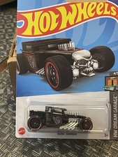 Hot Wheels Dream Garage Black Bone Shaker Red Wheels 105 Ships Now  