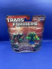 2008 Hasbro Transformers Universe Robot Heroes 2 Pack Rhinox And Waspinator