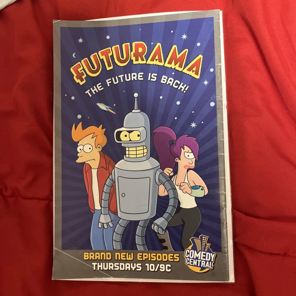 DELIVERY BOY MAN #1 2010 SDCC EXCLUSIVE BONGO FUTURAMA COMIC CON  - Image 2 of 4