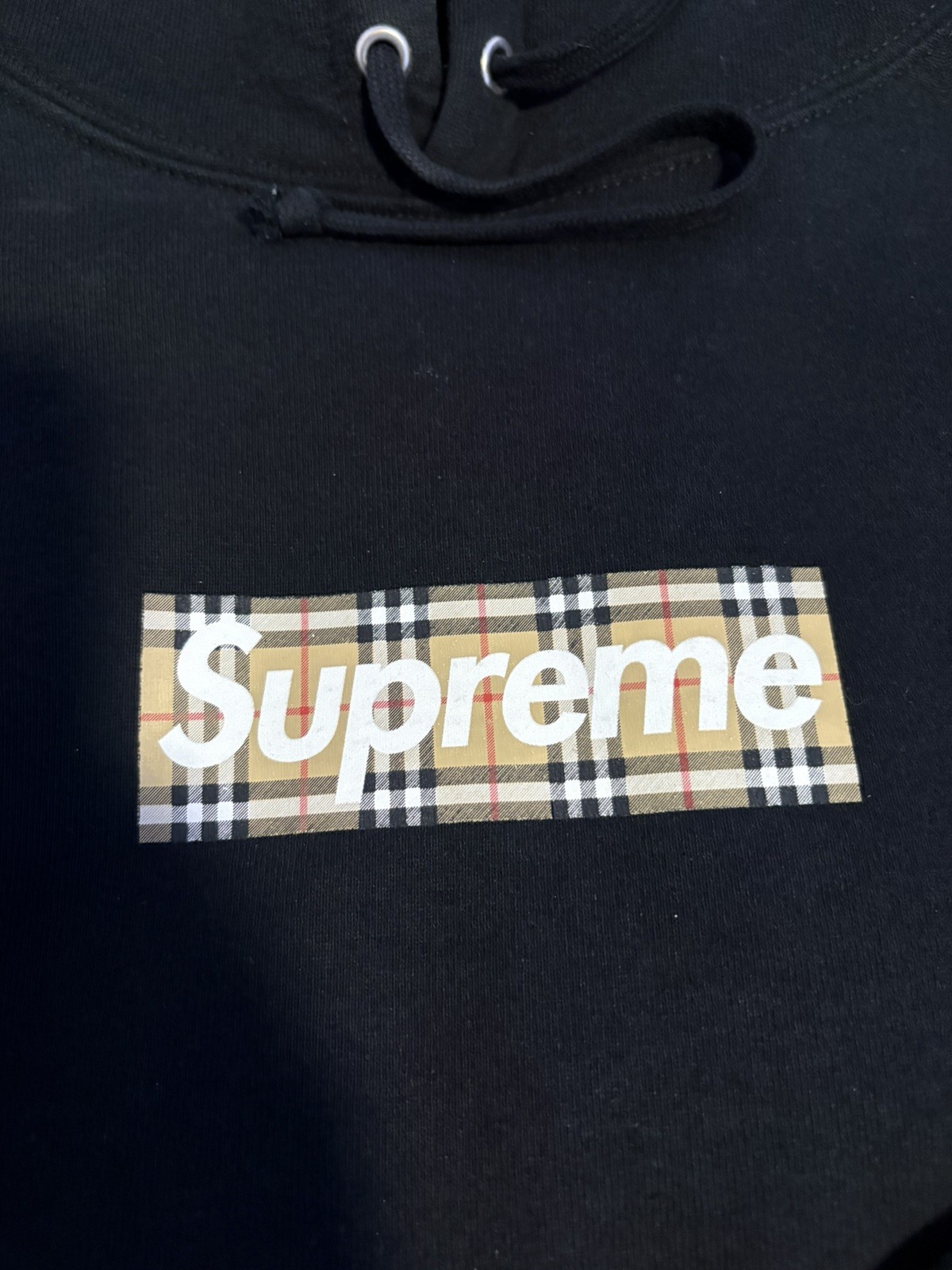 Supreme x Burberry Box Logo Hoodie - Gem