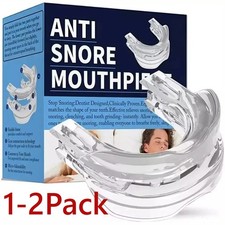 Anti Snore Mouthpiece Sleep Aids Mouth Guards Stop Snoring Adjustable Bruxisms