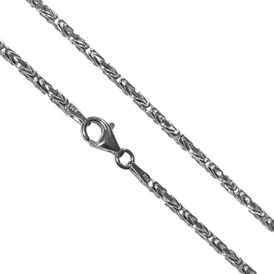 925 Sterling Silber Königskette 2mm  in ver. Längen Massiv Made in Germany  198 - Bild 1 von 3