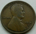 US 1914-S Lincoln Wheat Cent  **