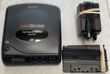 SONY CAR DISCMAN D-802K PORTABLE CD PLAYER MEGA BASS TESTED EXCELLENT CONDITION