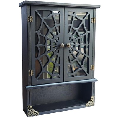 IRISVITA Spider Web Floating 16.4 inches X 11.5 X 3.25 inches, Black