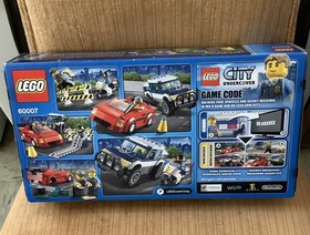 2- Lego City 60007 High Speed Chase + 60017 Flatbed Truck Both New & sealed