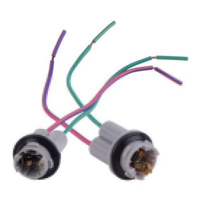 2Stk 912 920 921 T15 W16W 12V 13,5cm Nylon-Basis Steckfassung Kabelsatz