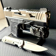 Custom Zaffiri Glock 26 Gen 3 Slide RMR Optics Cut Complete G26 Upper FREE KNIFE